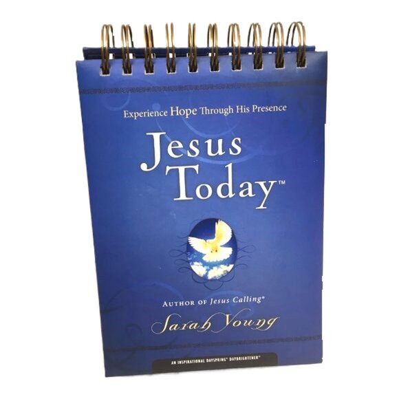 DaySpring Jesus Today DayBrightener Perpetual Calendar Sarah Young - Picture 2 of 11
